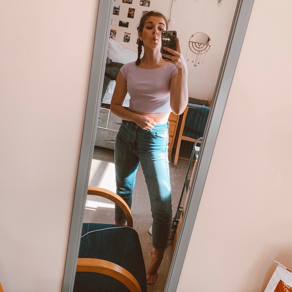 Pastel Purple Brandy Melville Top